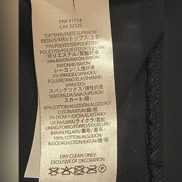 Armani Exchange Black and Gray Sheath Dress Women’s size 0 - Picture 10 of 10